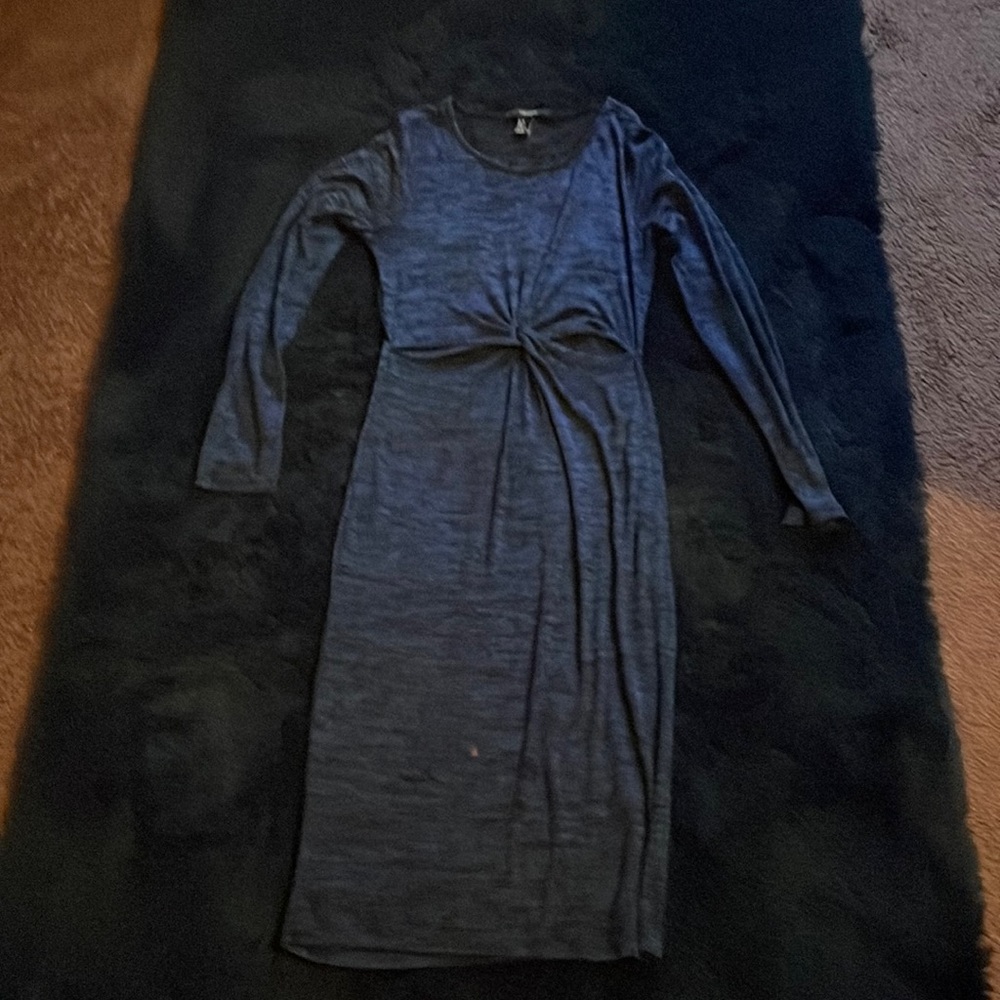 Forever 21 blue/black dress